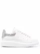 Image 1 of Alexander McQueen Oversized glitter-counter sneakers