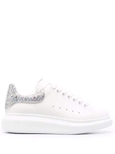 alexander mcqueen oversized glitter