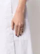 الصورة 2 من Maison Margiela خاتم بتصميم سلسلة متداخلة