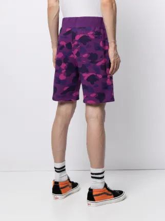 camouflage-print track shorts展示图