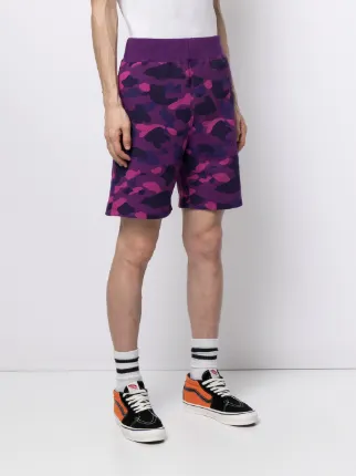 camouflage-print track shorts展示图