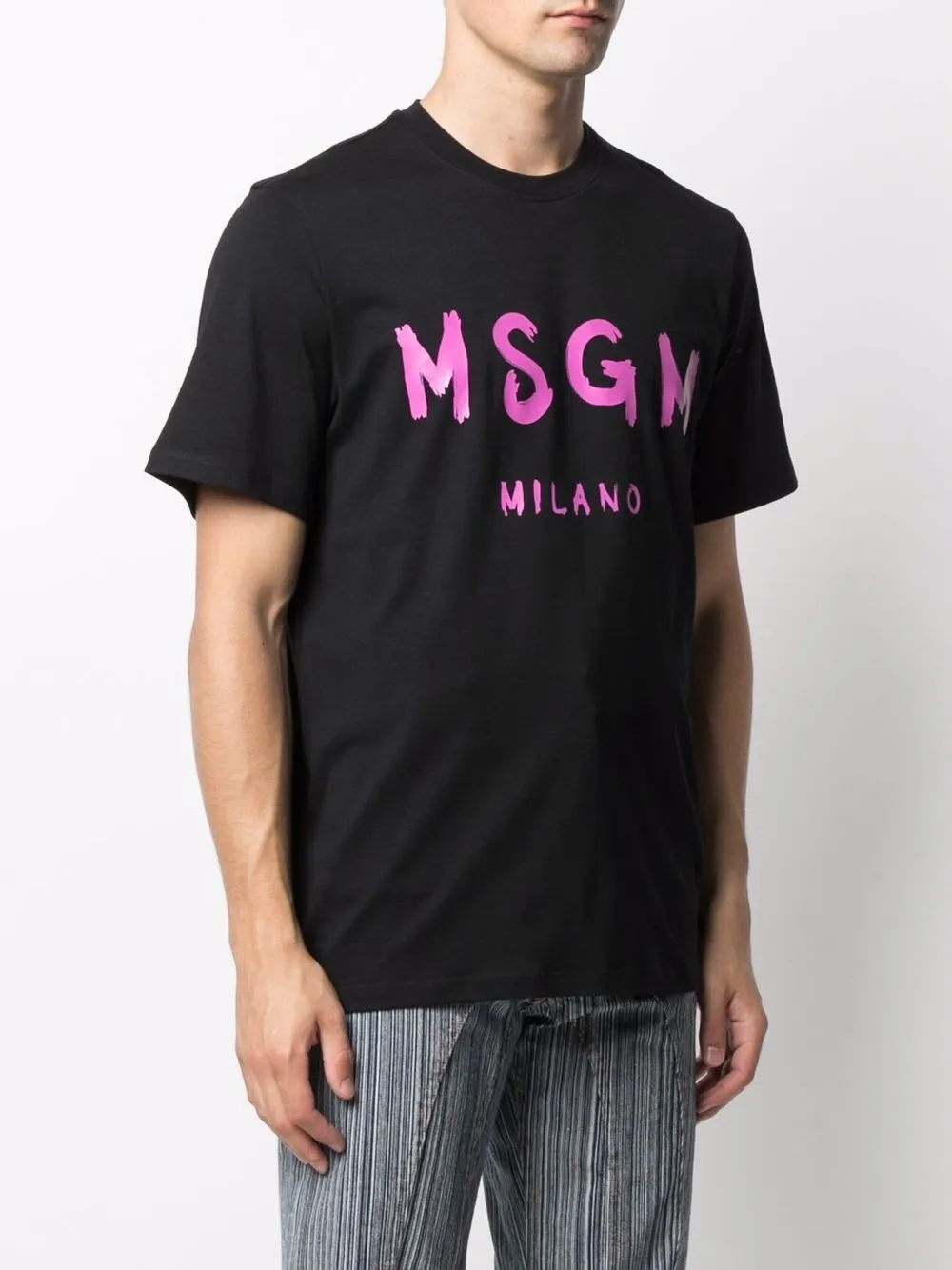 фото Msgm футболка с логотипом