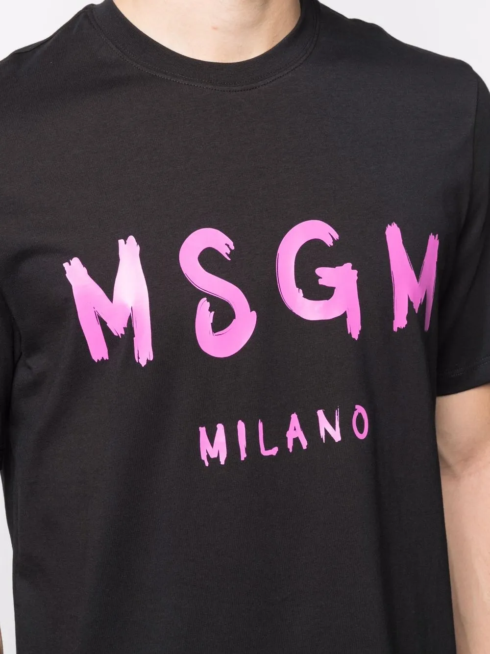 фото Msgm футболка с логотипом