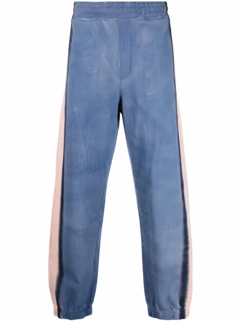 MSGM side stripe-detail trousers