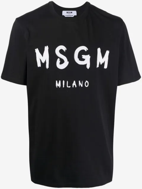 MSGM playera con logo Milano