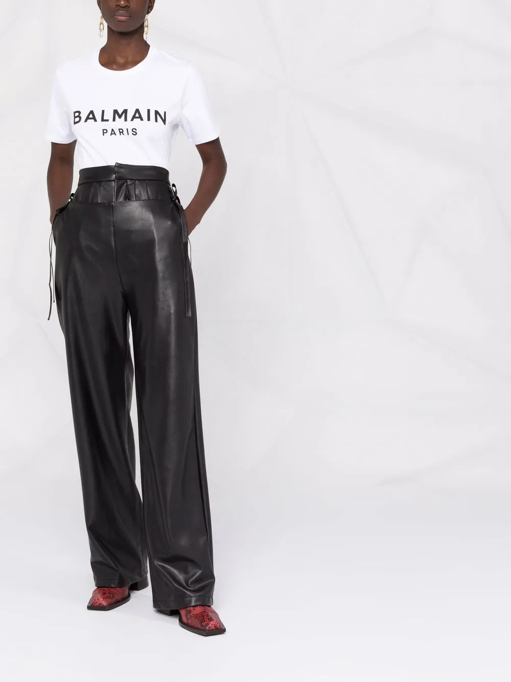 фото Balmain футболка с логотипом