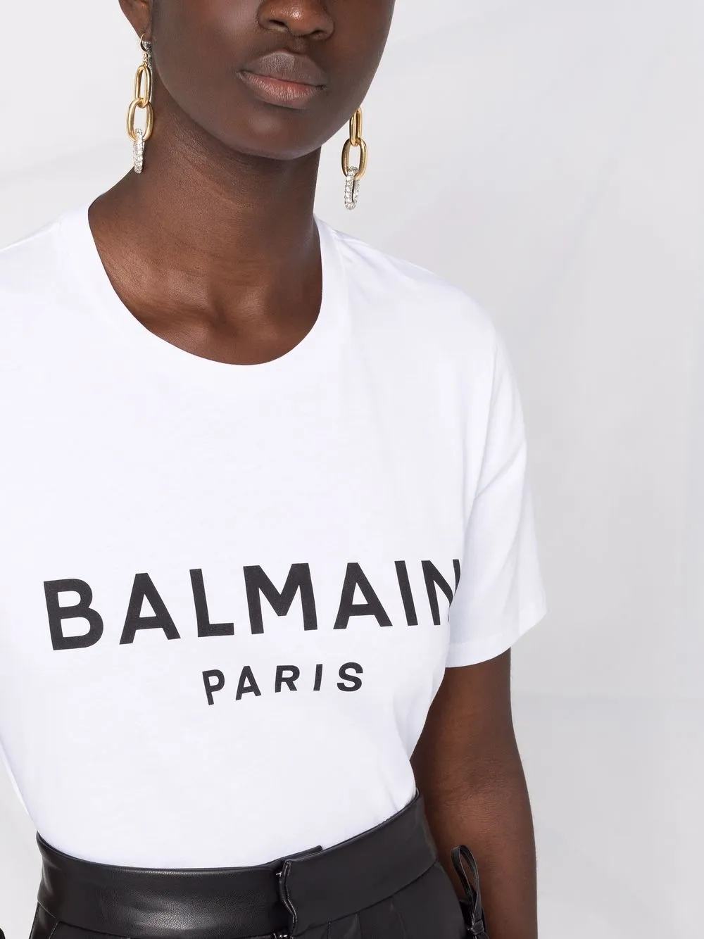 фото Balmain футболка с логотипом