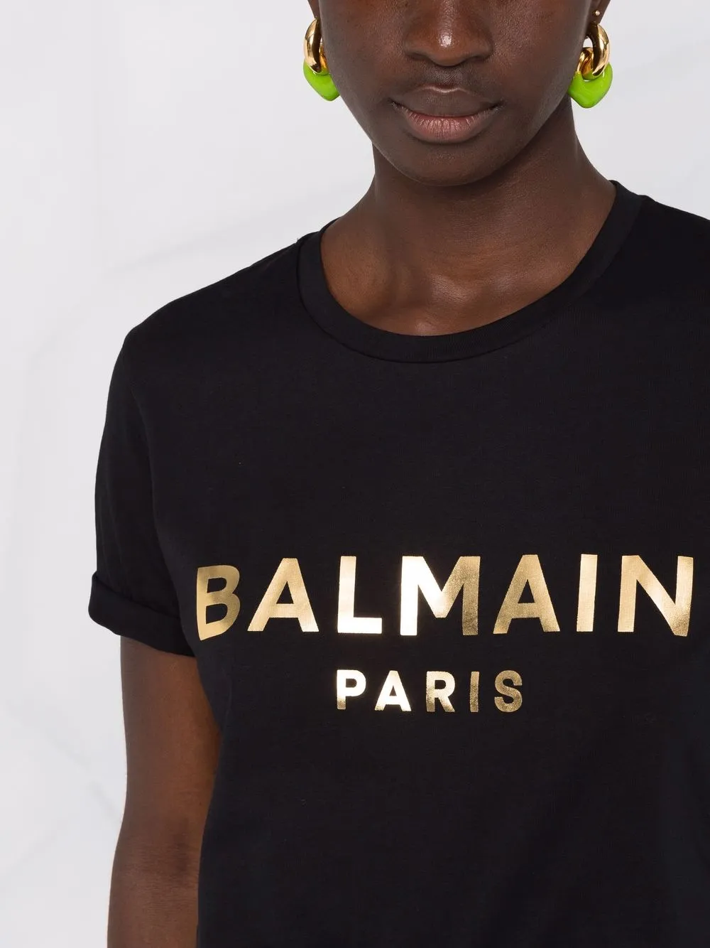 фото Balmain футболка с логотипом