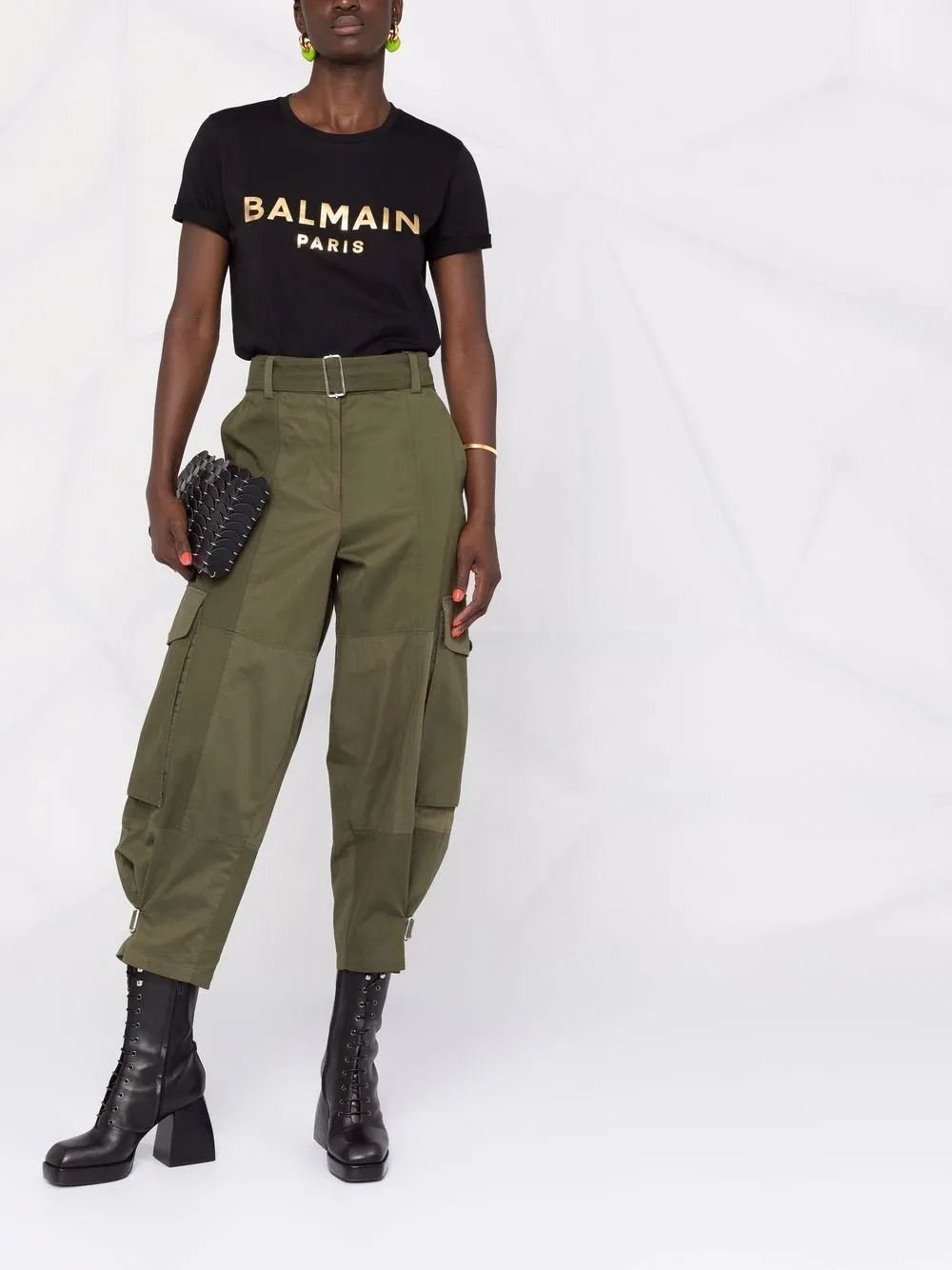 фото Balmain футболка с логотипом