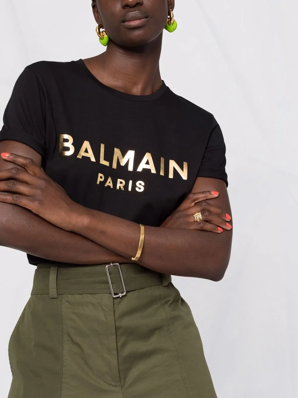 фото Balmain футболка с логотипом