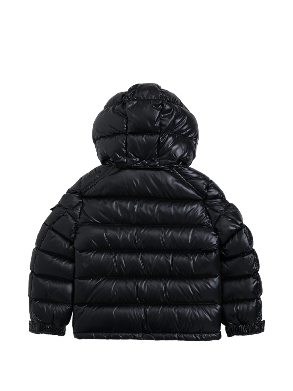 Moncler Enfant Maya Hooded Down Jacket | Black | FARFETCH ZA