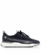 Image 1 of Santoni panelled low-top sneakers