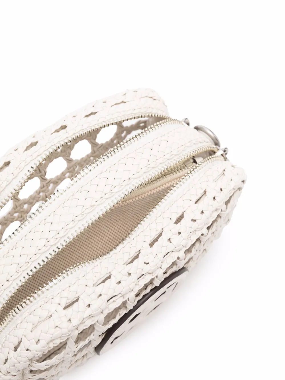 фото Tory burch плетеная сумка perry bombé