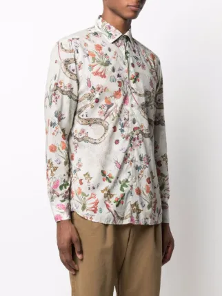 floral-print shirt展示图