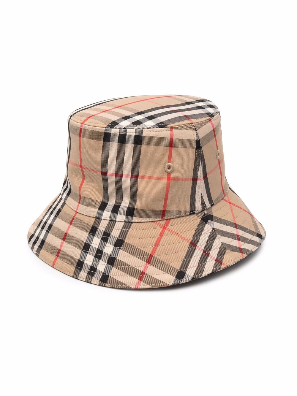 Burberry Kids check-print bucket hat