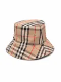 Burberry Kids Vintage Check print bucket hat - Brown