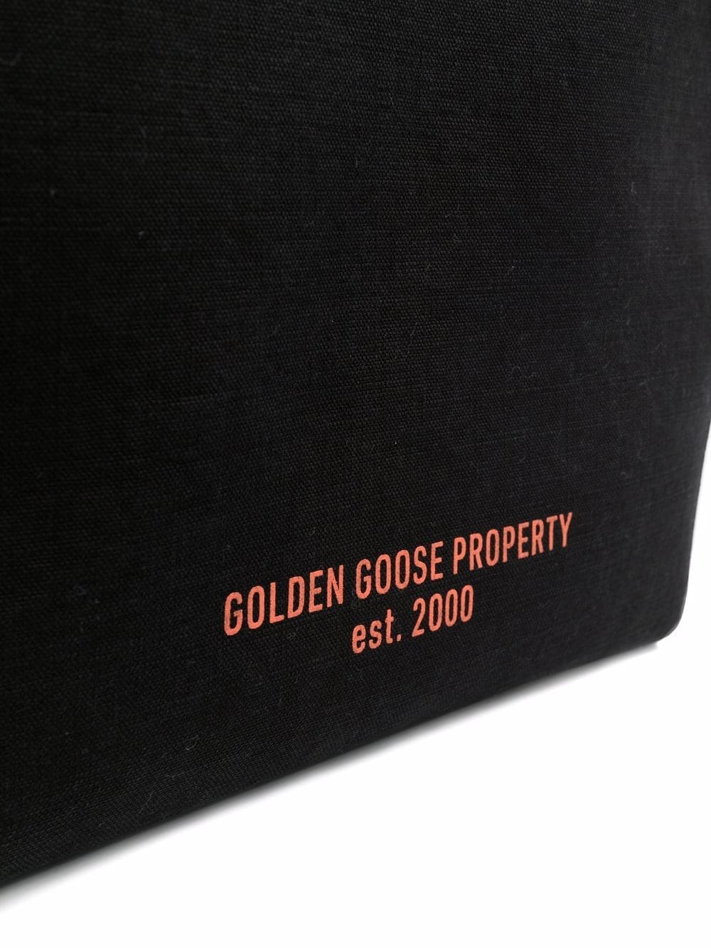 Shop Golden Goose Golden Property Shopper Bag In Black