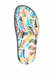 Fendi warped monogram pattern slides