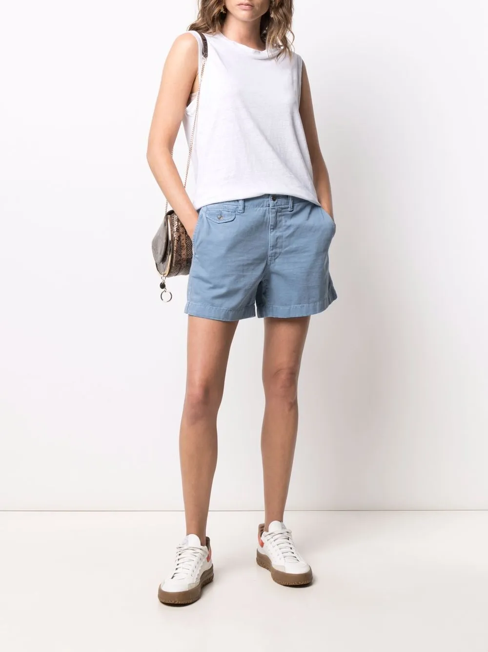 фото Polo ralph lauren шорты чинос средней посадки