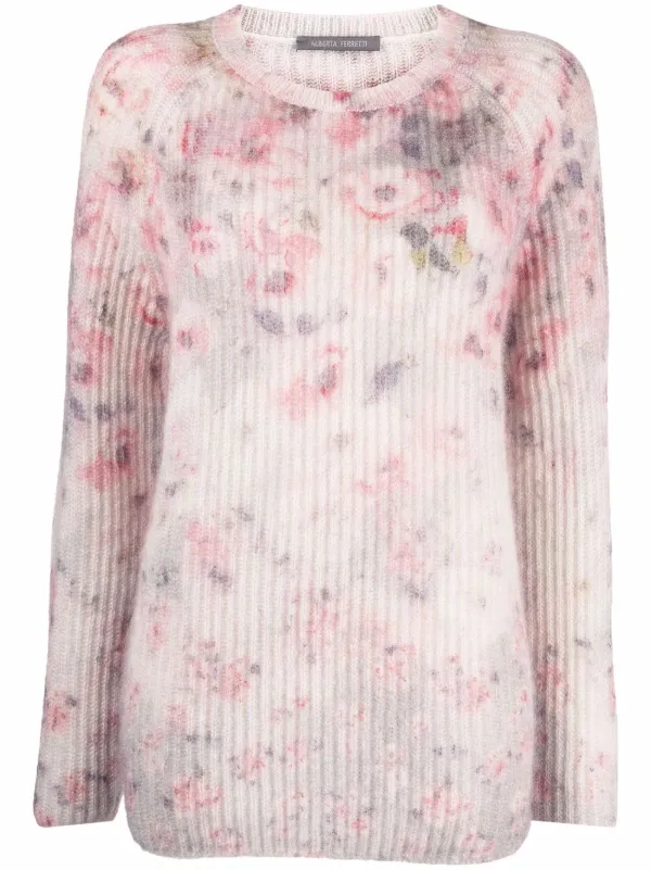 floral print jumper