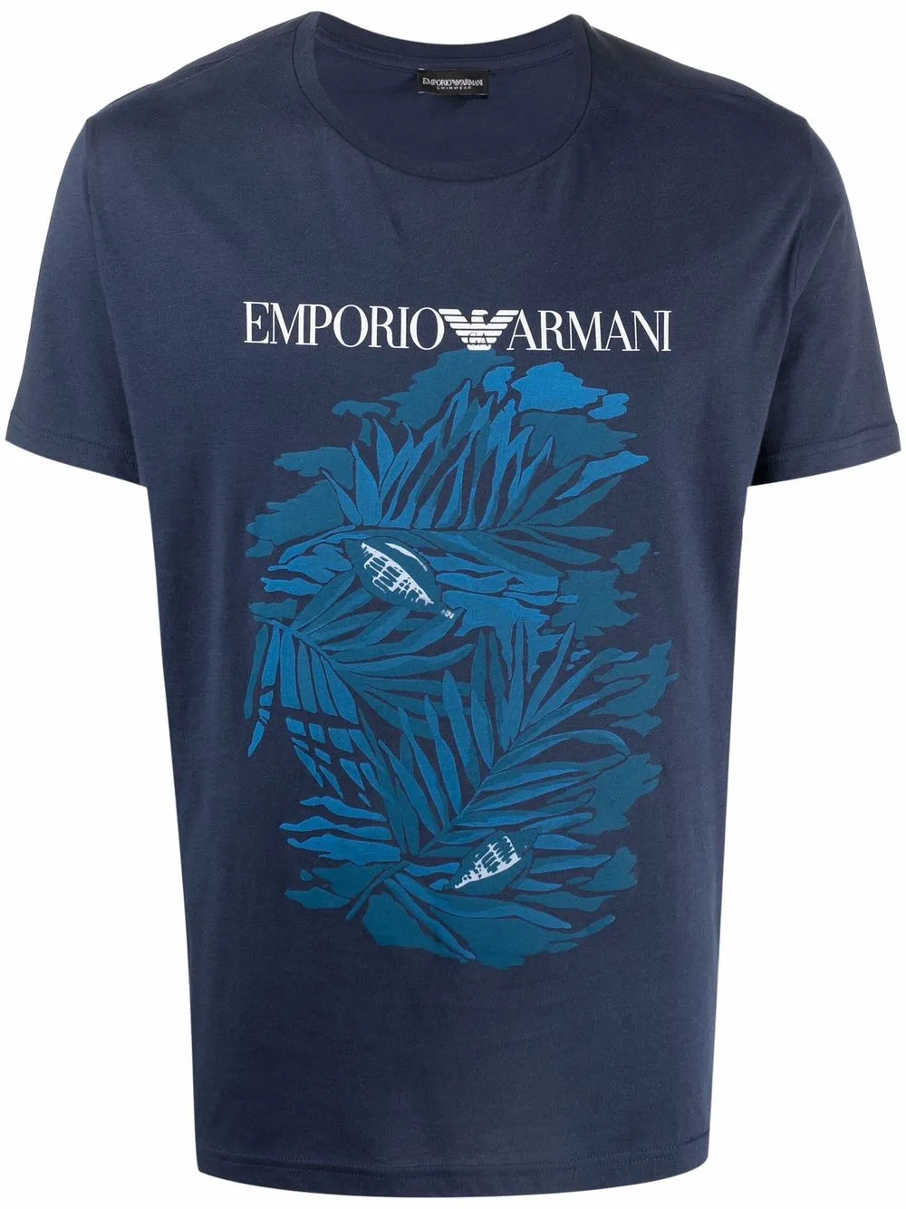 фото Emporio armani футболка с логотипом