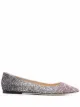 Imagem 1 de Jimmy Choo Sapatilha Romy com efeito de brilho