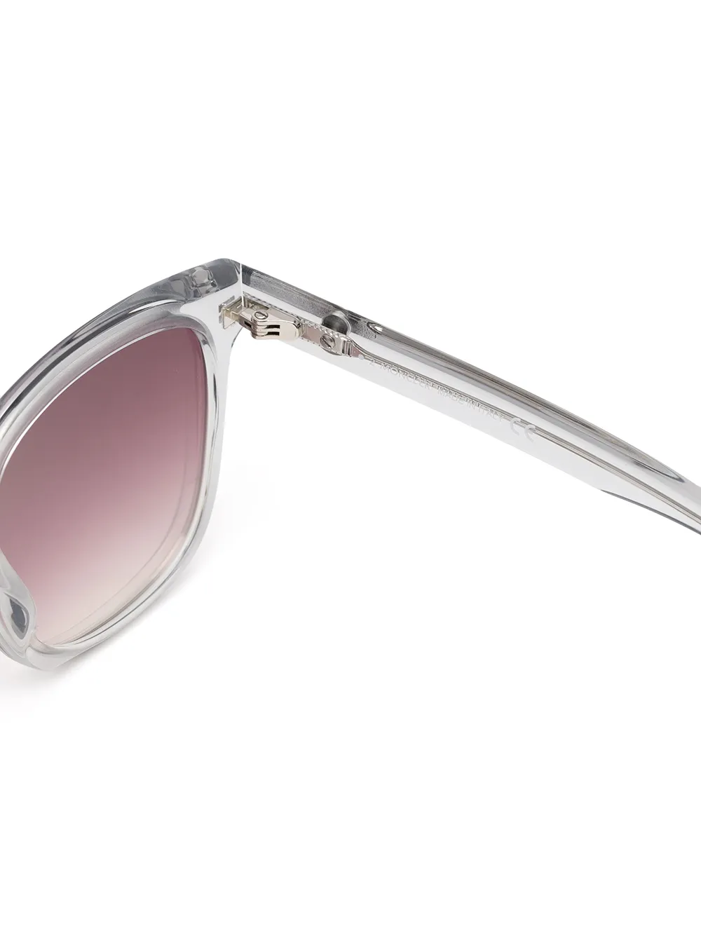 фото Moncler eyewear солнцезащитные очки в d-образной оправе