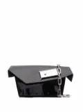 Maison Margiela small Snatched clutch bag - Black