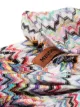 Missoni zigzag knitted headband