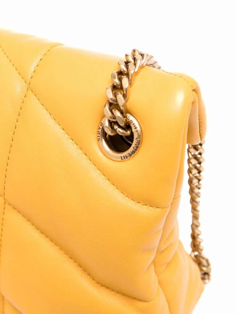 фото Saint laurent стеганая сумка на плечо loulou