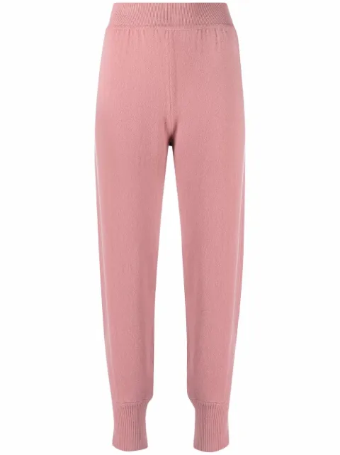 Alberta Ferretti high-rise knitted sweatpants