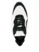 Framed Yin Yang textured trainers