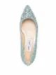 Jimmy Choo Sapatilha Romy com brilho