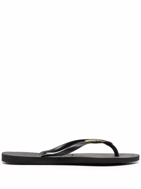 Havaianas logo-embossed flip flops