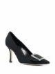 Imagem 2 de Manolo Blahnik Sapato Maysa com salto 90mm e fivela