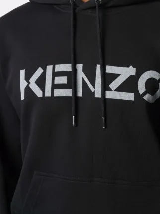 logo-printed hoodie展示图