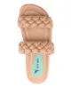 Blue Bird Shoes woven double-strap sildes