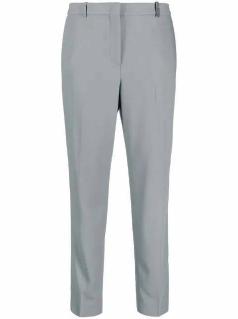 Fabiana Filippi high-waisted cropped wool trousers