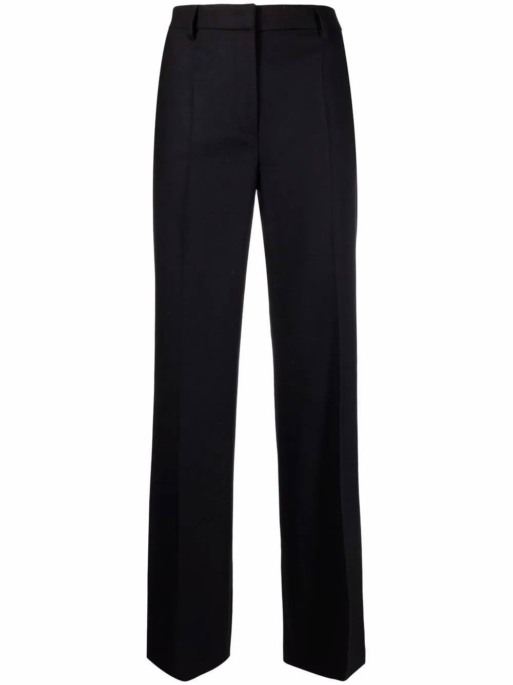 

Alberta Ferretti pantalones acampanados con tiro alto - Negro