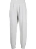 Helmut Lang corduroy-detail track pants - Grey