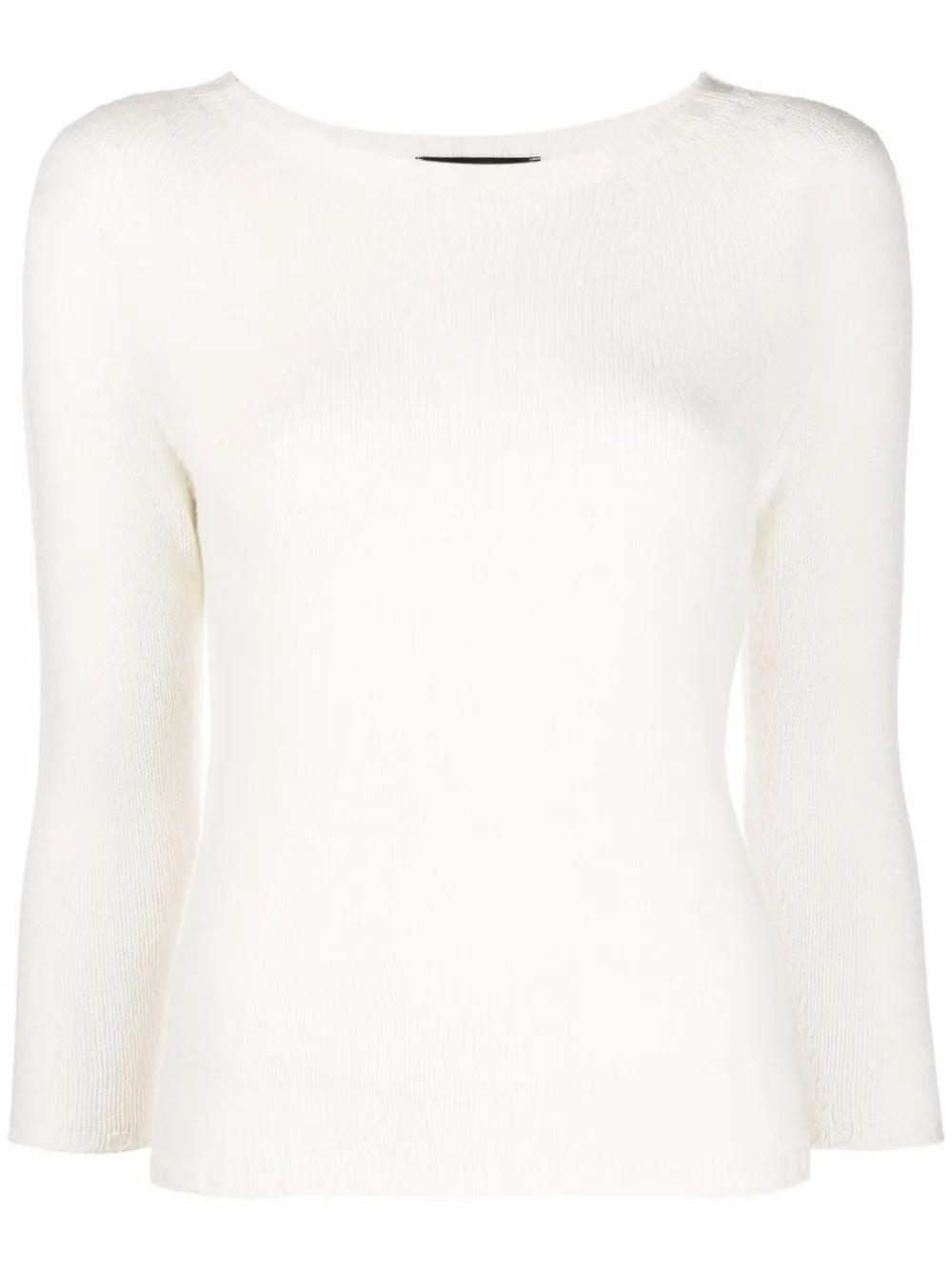 

Fabiana Filippi round neck jumper - White