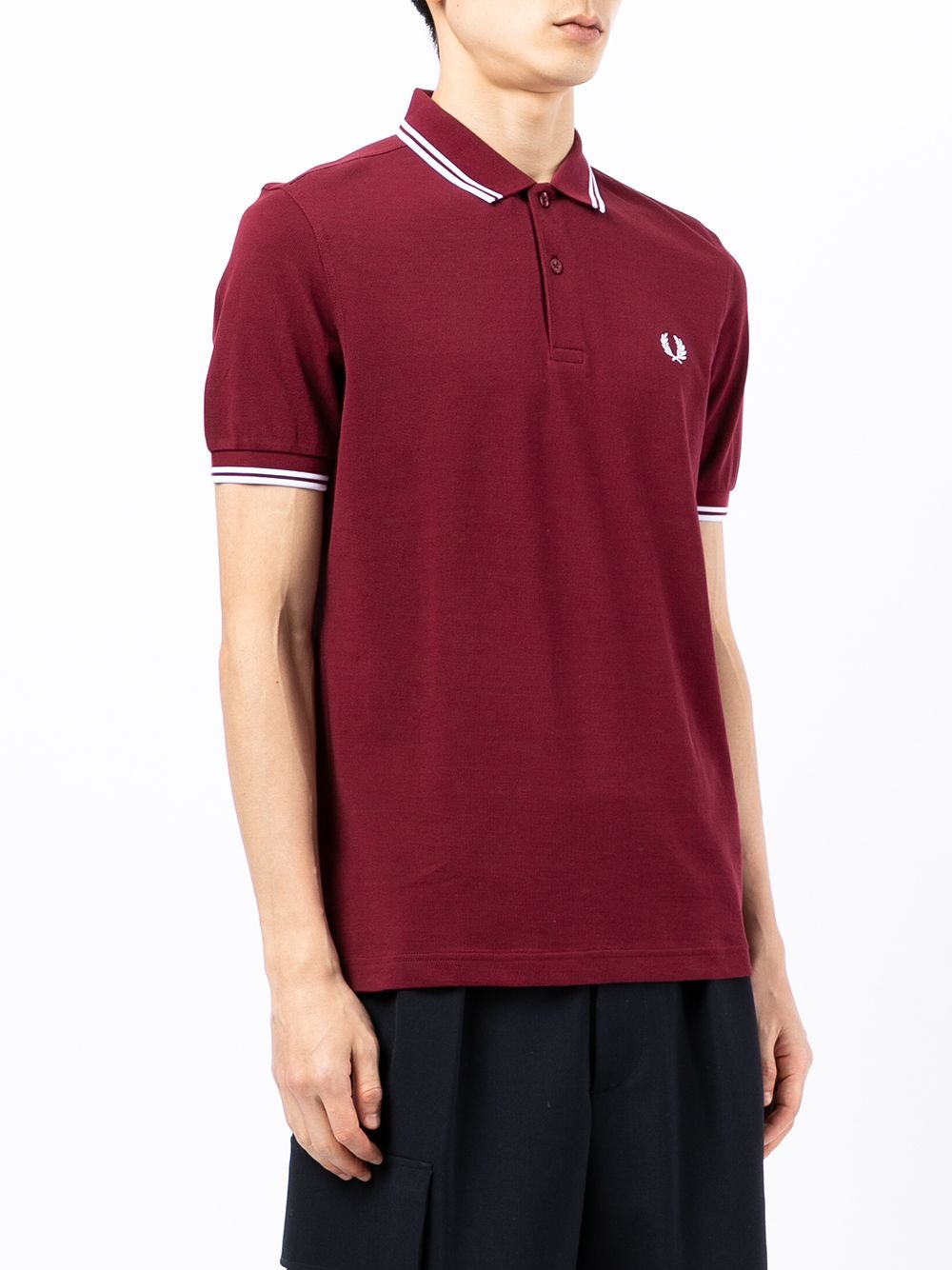 фото Fred perry рубашка поло twin tipped