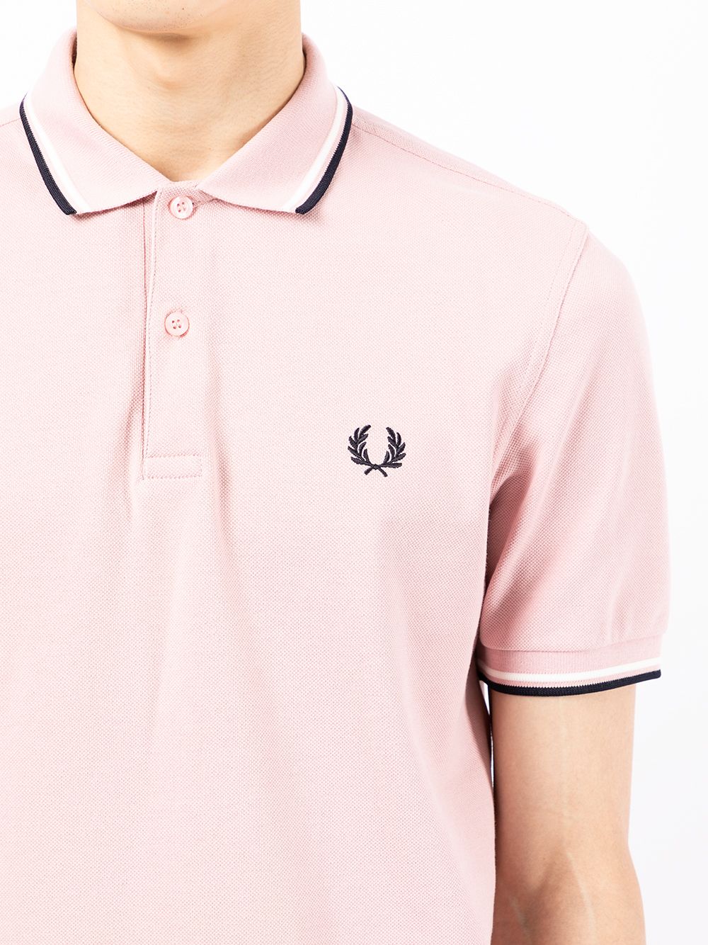 фото Fred perry рубашка поло twin tipped