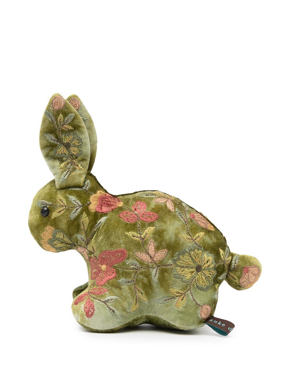 фото Anke drechsel floral-embroidered rabbit