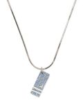 Christian Dior Pre-Owned Trotter pendant necklace - Silver