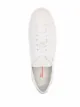 Santoni Derby leather low-top sneakers