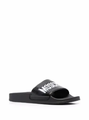 womens moschino slides