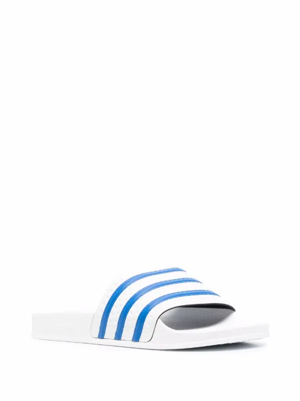 Shop adidas stripe print slides with Express Delivery - FARFETCH
