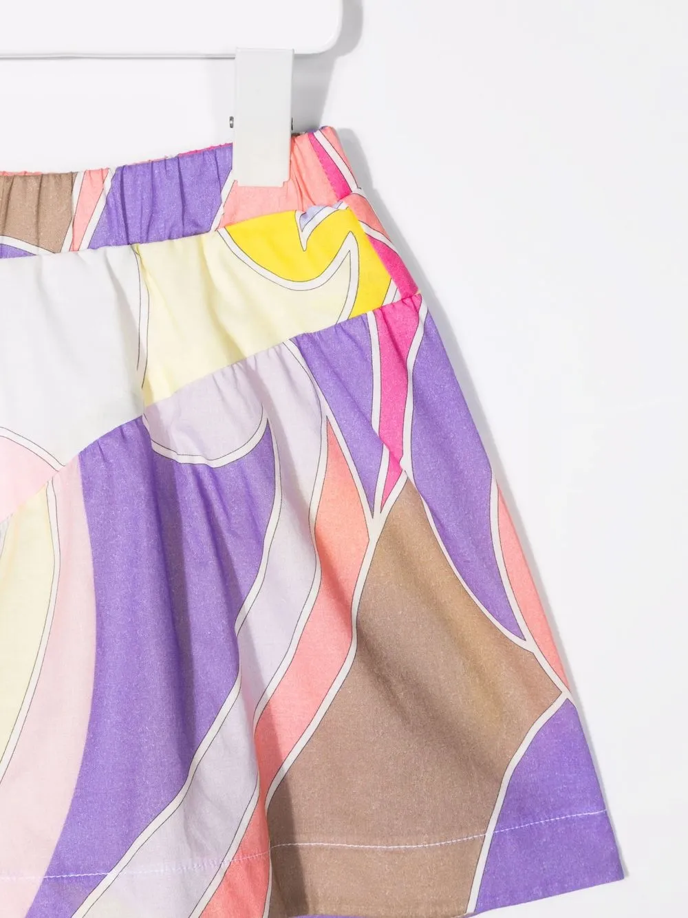 фото Emilio pucci junior шорты с геометричным принтом