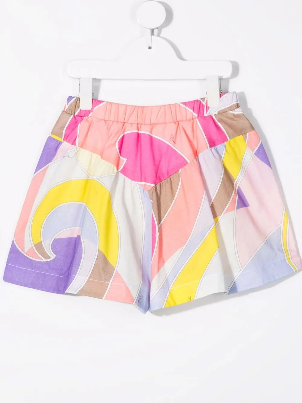 фото Emilio pucci junior шорты с геометричным принтом